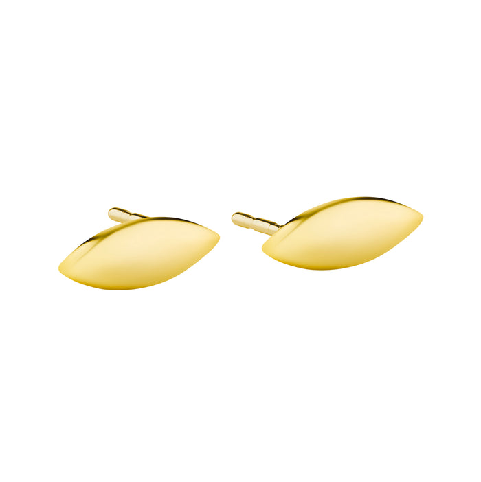 FINE 14 CT GOLD EARRINGS TAMARAMA.X IN YELLOW